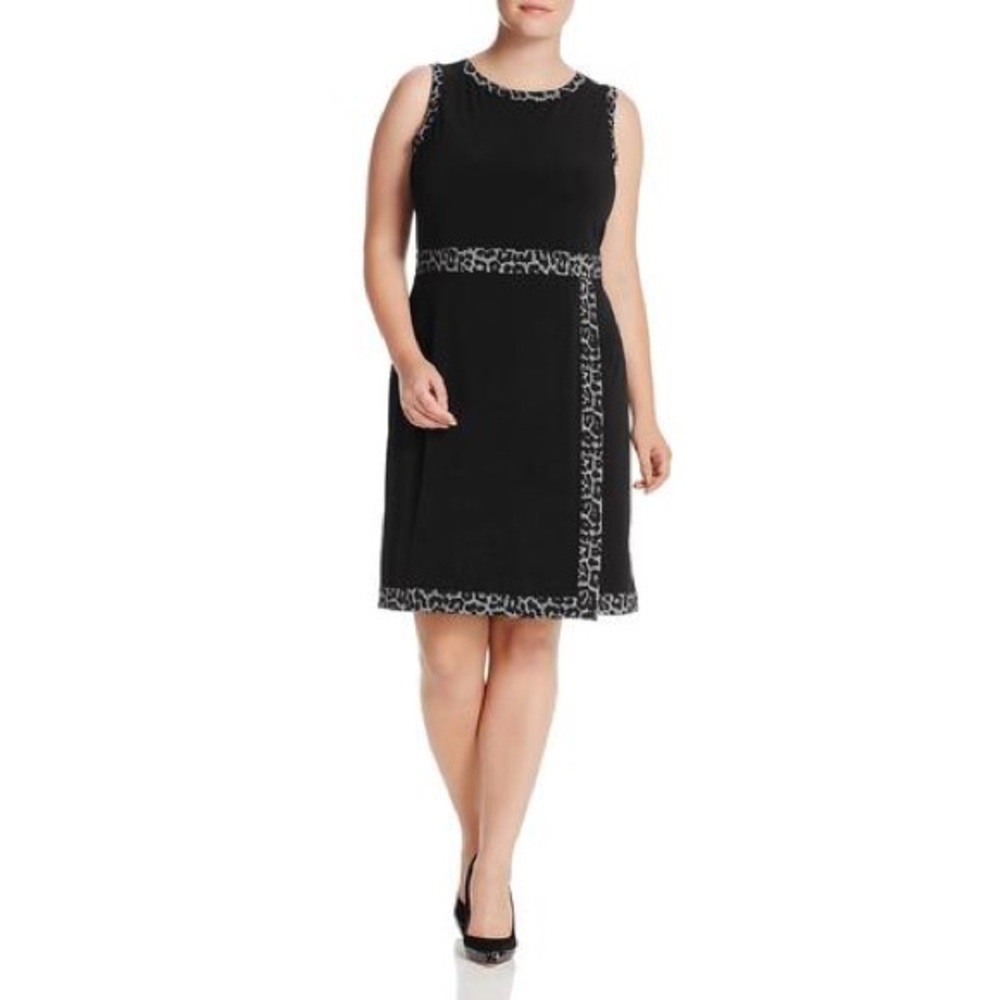 NWT Michael Kors Animal Print Office Wrap Dress